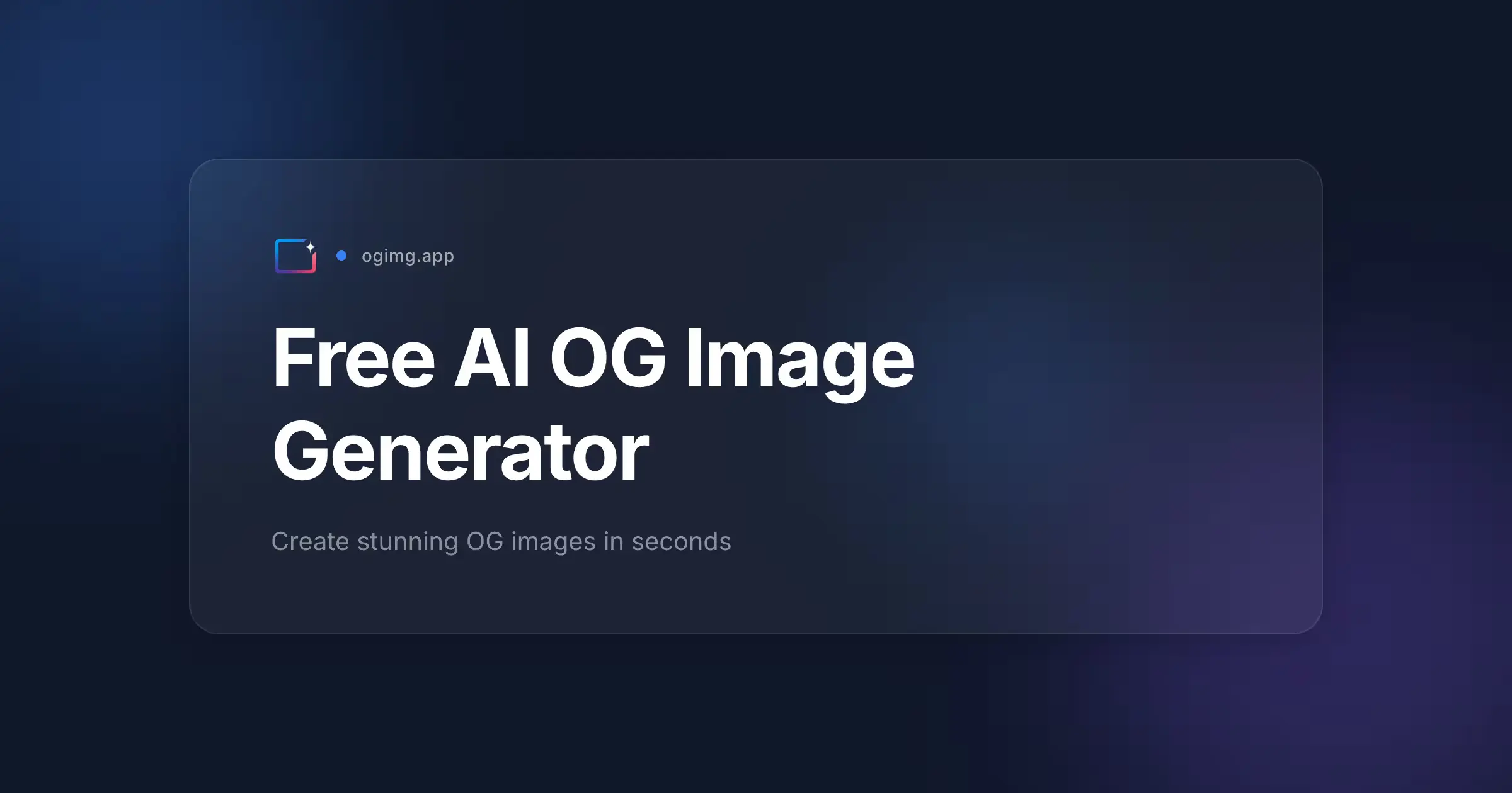 ogimg.app - Free AI OG Image Generator